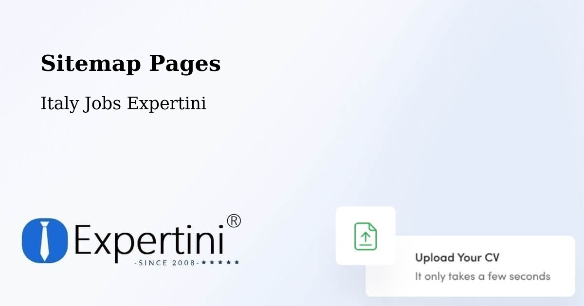 Sitemap Pages - Ponzone - Italy Jobs Expertini